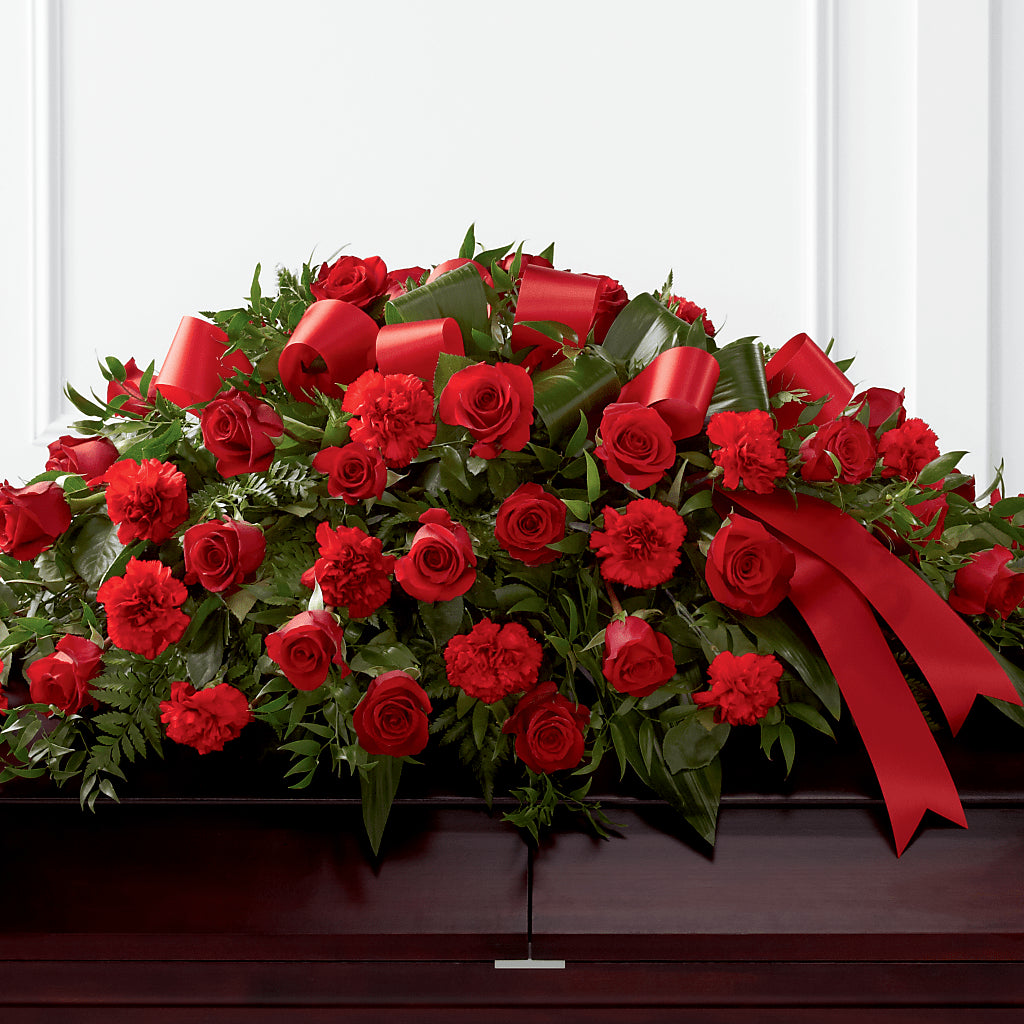 Tribute of Life Casket Spray – Four Seasons Flowers, Guelph ON