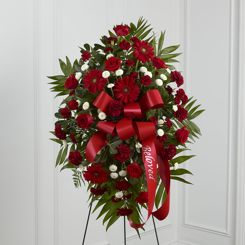 Treasured Memories Standing Spray – Four Seasons Flowers, Guelph ON