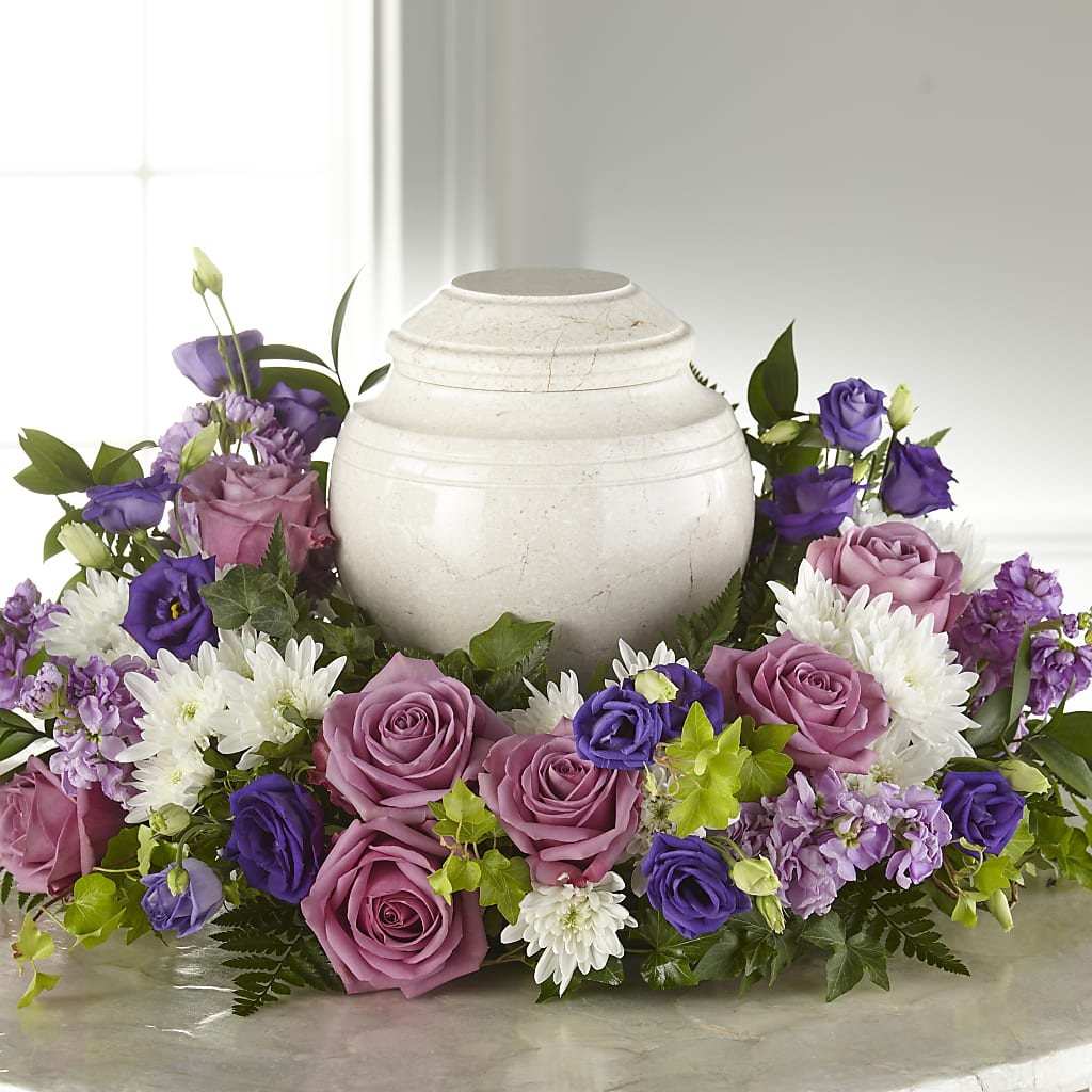 Blooming Sympathy Cremation Adornment – Four Seasons Flowers, Guelph ON
