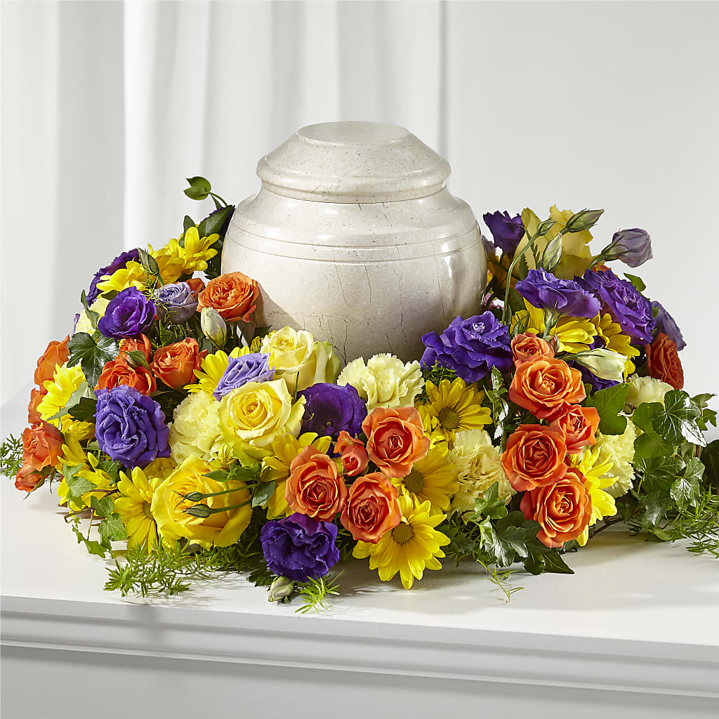 Blossoms of Remembrance Cremation Adornment – Four Seasons Flowers, Guelph ON