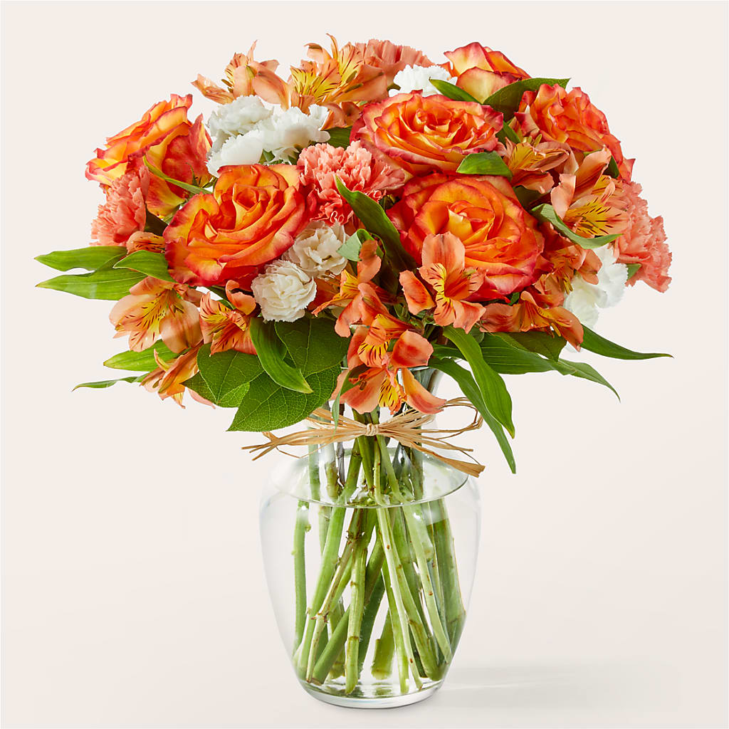 Apricot Glow Bouquet – Four Seasons Flowers, Guelph ON