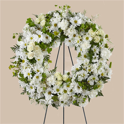 Faithful Wishes Wreath –  Four Seasons Flowers, Guelph ON
