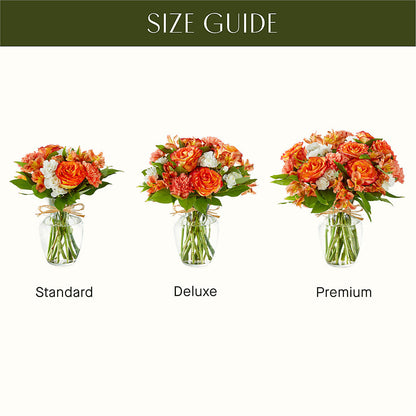 Apricot Glow Bouquet –  Four Seasons Flowers, Guelph ON