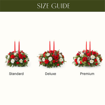 Holiday Soiree Centerpiece –  Four Seasons Flowers, Guelph ON